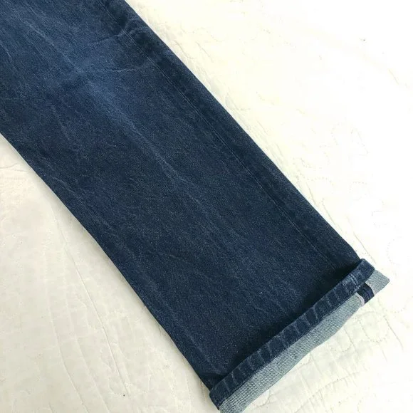 RGT Rogue Territory Selvedge Blue Jeans Mens Measure 31x30 Button Fly